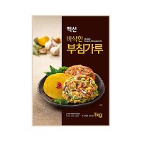 맥선 바삭한 부침가루 1kg 요리 재료 명절 전 만들기