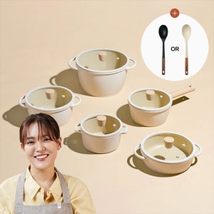 트루쿡 인덕션용 국내생산 세라믹코팅 냄비 세트 5종