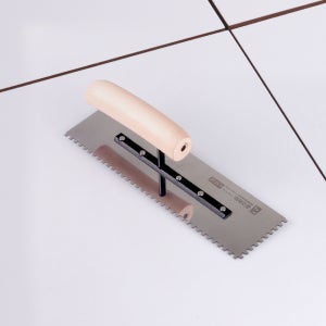 공구하자 타일 고대 흙손 미장칼 톱니 270mm