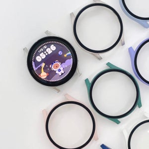 갤럭시워치6 강화유리 풀커버 케이스