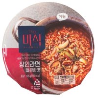 미식 장인라면 컵라면 담백한맛 / 얼큰한맛 106g x 1개