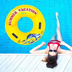 국산튜브 인싸튜브 어른 인스타 손잡이 파도 성인 감성 귀여운 계곡 바다 물놀이 100cm