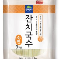 면사랑 잔치국수 소면 3kg