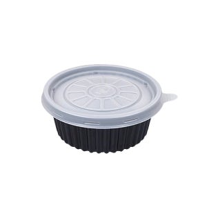 밥 국 용기 BFP 105파이 소 검정 1000세트