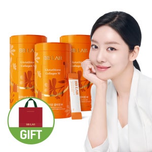 뉴트리원 비비랩 차주영 글루타치온 콜라겐 인텐시브 W 3통 3개월분 마시는 가루