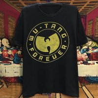 우탱클랜 Wu-Tang Forever 프린트 반팔티셔츠 루즈핏 순면 스트릿 힙합