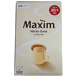 맥심 화이트 골드 커피믹스 200개 x 2개 (400개)