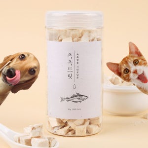 촉촉트릿 북어 고양이 강아지 동결건조 간식 80g