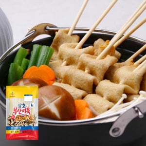 CJ 삼호어묵 꼬치 어묵 오뎅 10개입 324g, 5개