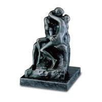 [아르스문디Arsmundi]오귀스트 로댕 Auguste Rodin 조각, The Kiss(27cm), museum replica, bonded bronze + stone
