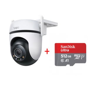 티피링크 Tapo C520WS 4MP 홈CCTV + micro SD 카드 512GB