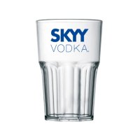 스카이 보드카 하이볼잔 글라스 칵테일 SKYY VODKA