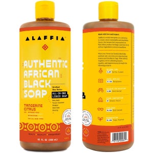알라피아 아프리칸 블랙 솝 탠저린 시트러스 950ml