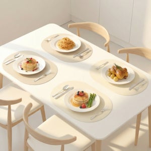 디아르 국내산 플래티넘 실리콘 식탁매트 플레인 식탁 테이블 매트