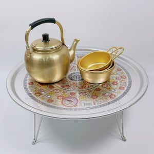 옛날시골밥상 양은밥상 혼술상 꽃상