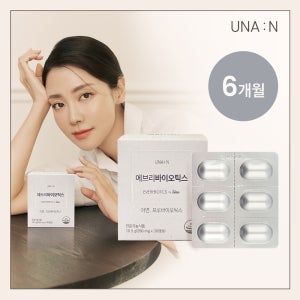 [UNA:N] 유나엔 에브리바이오틱스 아연 50억 유산균 30캡슐, 6개