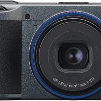 리코 카메라 Ricoh GR IIIx Urban 네이비 블루 링이 있는 메