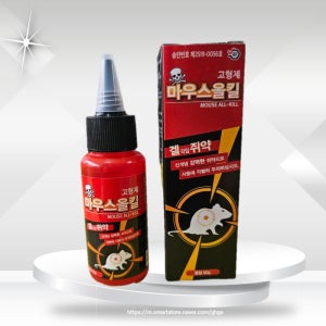 마우스올킬 60g 신개념 겔타입 쥐약