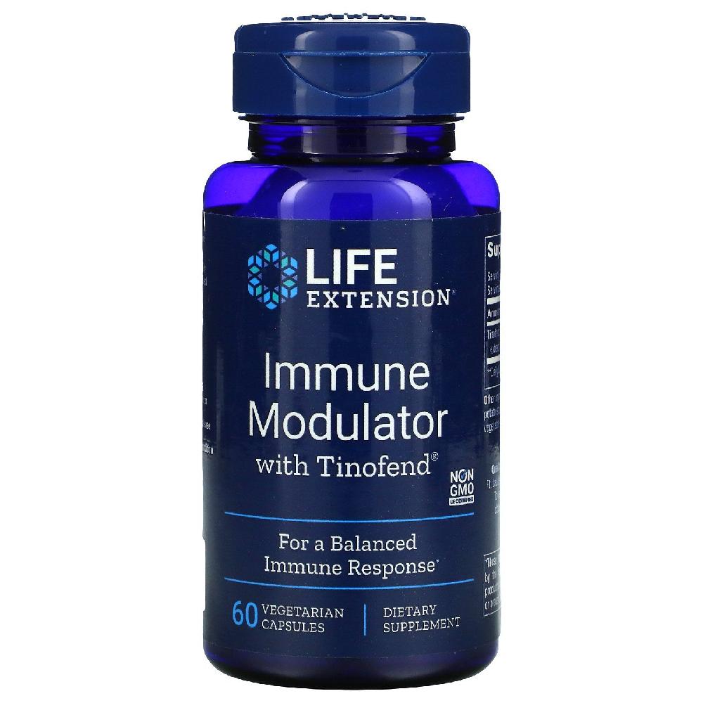 <b>Life</b> Extension 이뮨 Modulator <b>with</b> Tinofend 베지캡슐 60정