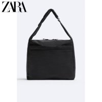 자라 ZARA 남자 블랙 나일론 숄더백 LIMITED 33082