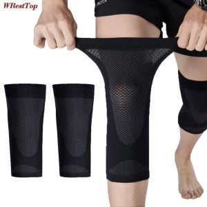 무릎 보호대 밴드 테이핑초박형 무릎 지지대, 스포츠 패드 달리기 보호대 부상 완화 방지, 여름