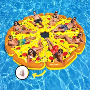 피자튜브 누울수있는튜브 긴 눕는 썬베드 인싸 인스타 파도타기 특이한 감성 물놀이게임 계곡