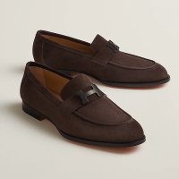 에르메스 HERMES 남성로퍼 모카상 오노레 Mocassins Honoré - 마롱 H232902ZAME400