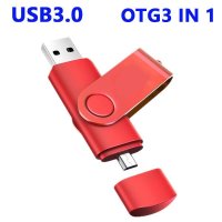 3in 1 USB 30 드라이브 디스크 256 플래시 펜 메모리 스틱 선물 128G 64GB