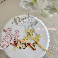 아크릴토퍼 bride to be 브샤 토퍼 브라이덜 샤워 파티 케이크