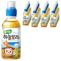 웅진 유기농 하늘보리차 보리차 200ml 24개