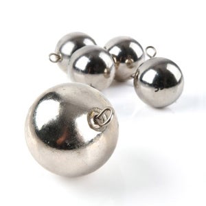 원투낚시 초원투 원형 도래 싱커볼 4개입 고리추 봉돌 25호