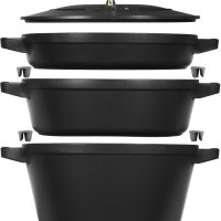 스타우브 라코콧 Staub La Cocotte 3종 냄비세트 3컬러