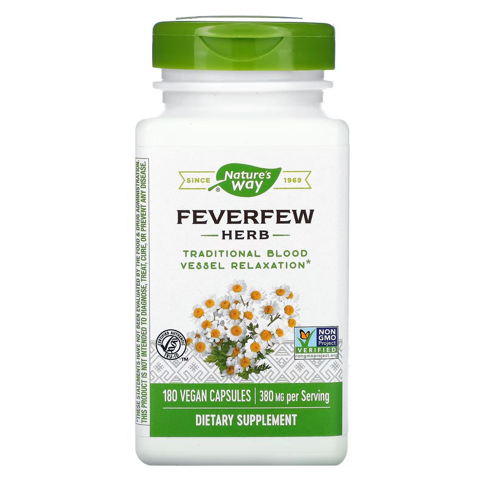 네이처스웨이 피버퓨 허브 380mg 베지캡슐 180정