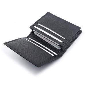 소가죽 고급형 남자 대용량 카드 명함 보관 지갑 선물 직장인 회사원 미니 사이즈 명함 카드 수납 포켓 케이스