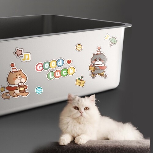 PD레드퍼피 캣 페르시아 스텐 고양이 화장실 냥이 배변실수 오줌 묘래박스 분변 똥통 변소