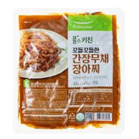 풀무원 절임류 풀스키친 꼬들꼬들한간장무채장아찌 1kg 1개