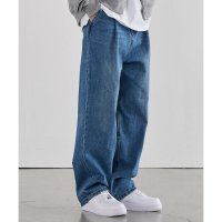 OURDAYZ 와이드핏 데님 팬츠 WASHED MID BLUE WIDE FIT DENIM PANTS ODDN2304WMBL 171063