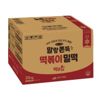 떡볶이 냉장 밀떡 20kg 업소용 대용량 식자재