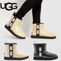 어그 클래식 클리어 미니 내츄럴 블랙 여성 부츠 UGG 미국