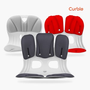 커블체어 의자 등받이 허리 받침대 사무실 쿠션