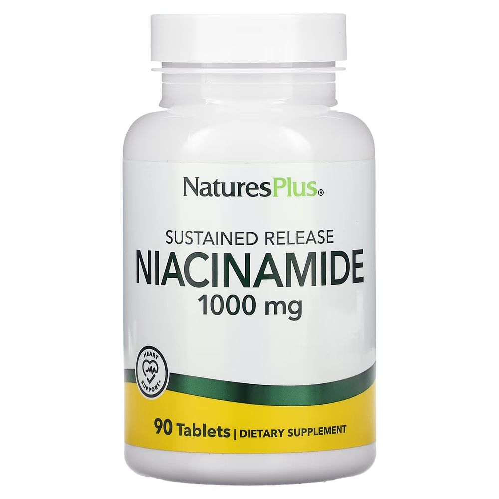네이쳐스 플러스 NaturesPlus 나이아신아마이드 서방형 1000mg 90정
