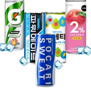 이온음료 포카리스웨트 파워에이드 토레타 게토레이 이프로 240ml 각6캔30캔 캔음료 도매