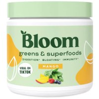 Bloom Nutrition Super Greens Powder Smoothie & Juice Mix 망고 30회분