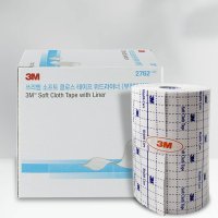 3M 부드러운 천 부직 반창고 의료용 드레싱 픽싱롤 부직포 soft cloth 2762