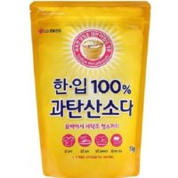 엘지생활건강 한입 100% 과탄산소다 리필형 1kg