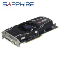 중고 SAPPHIRE HD 6870 그래픽 카드 GPU AMD Radeon 1G GDDR5 비디오 256 비트 PC 컴퓨터 게임용 PCI-E DVI