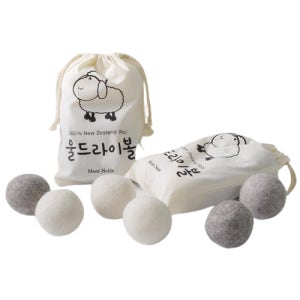 건조기양모볼 뉴질랜드 천연 양모 울드라이어 볼 건조기 세탁볼