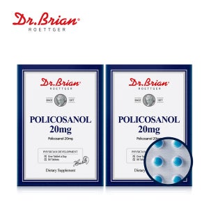 총6개월분 닥터브라이언 폴리코사놀 20mg 90정, 2개