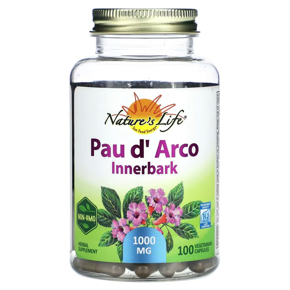 네이쳐스허브 Natures <b>Herbs</b> 네이처스 허브 Pau d Arco 속껍질 100 캡슐