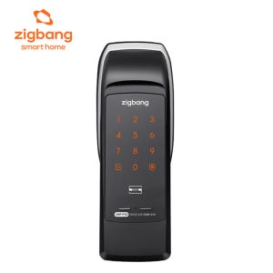 직방 푸시풀 무타공 현관문 도어락 번호키 설치 교체 SHP-P30